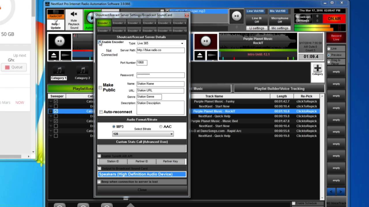 NextKast Radio Broadcasting Tutorial for Windows