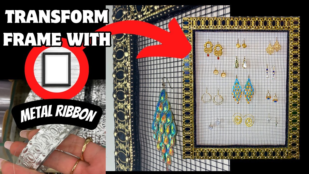 HOW TO MAKE AN EARRING STORAGE & DISPLAY HOLDER FROM SCRATCH!