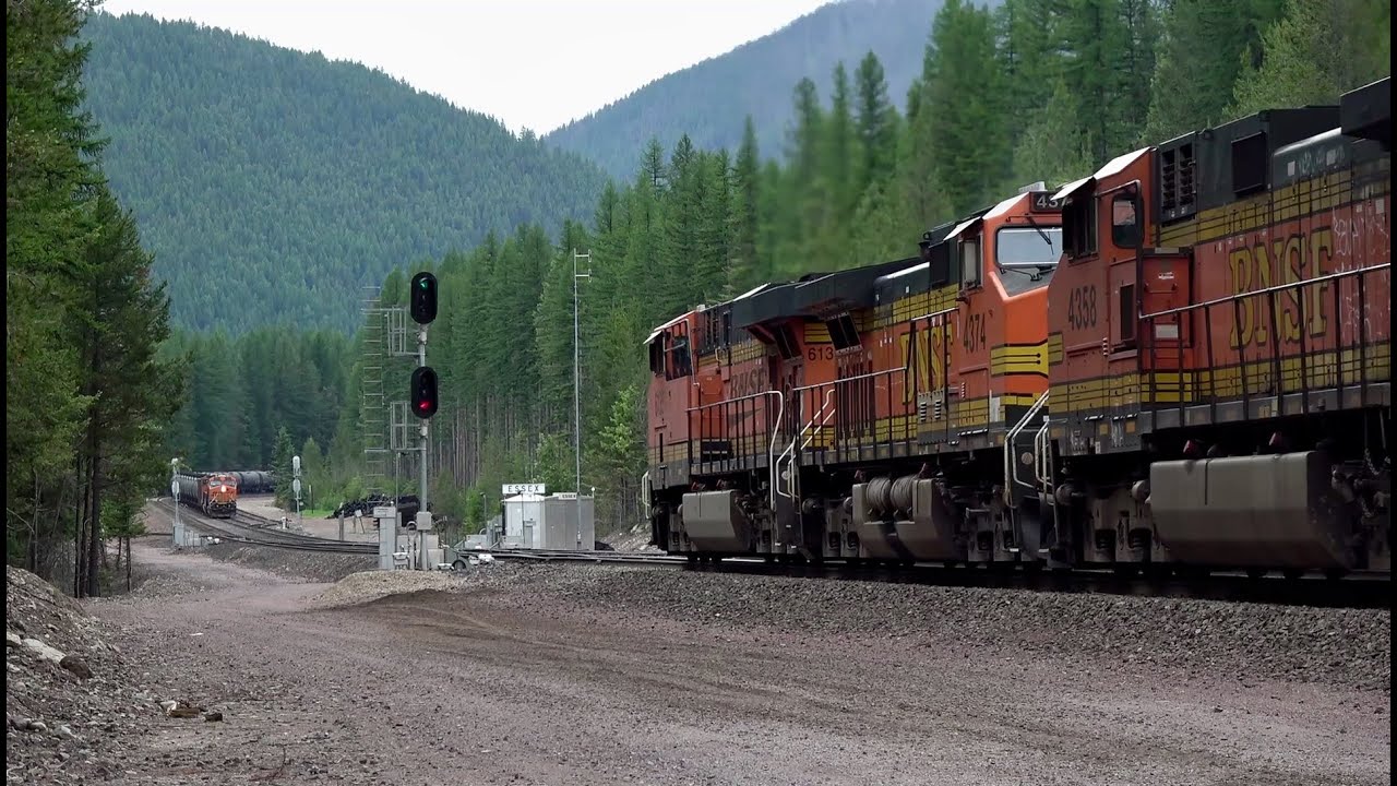 Перевал Мариас от BNSF: железнодорожная супермагистраль