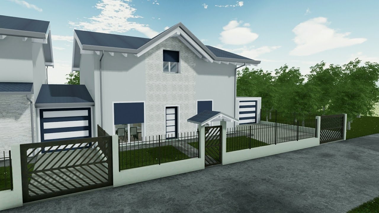 Nuova costruzione villa singola unico piano