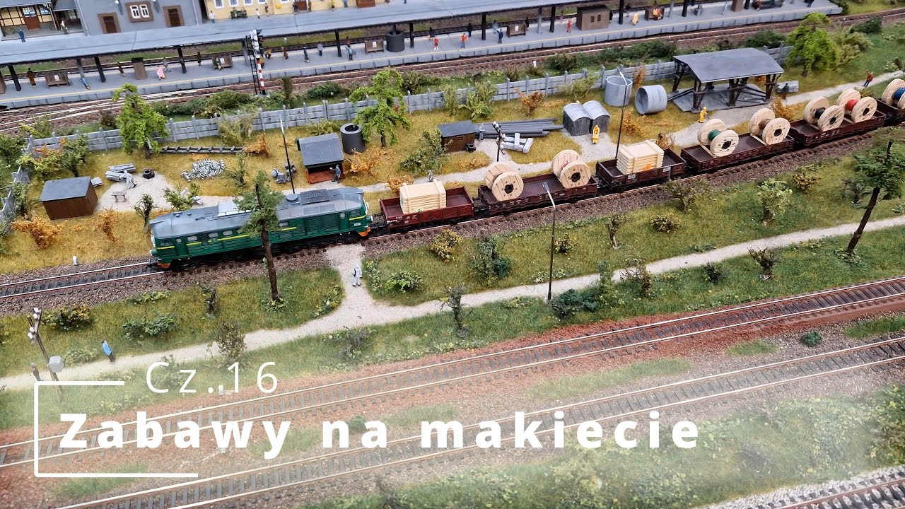 Zabawy na makiecie cz.16 #Makieta #Piko #H0 #PKP #DCC