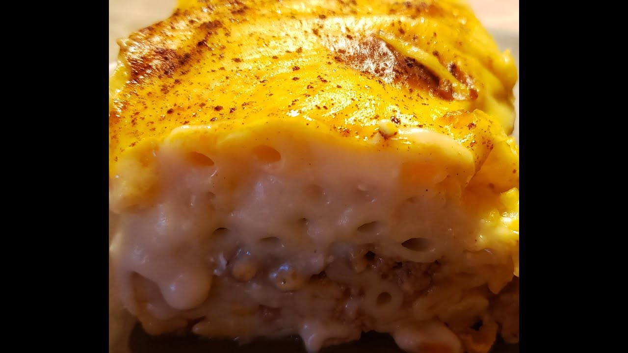 Greek Lasagna (Pastitsio)-Παστίτσιο