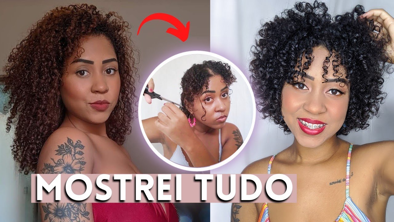 COMO EU FIZ O MEU BIG CHOP COM 1 ANO EM TRANSIÇÃO CAPILAR