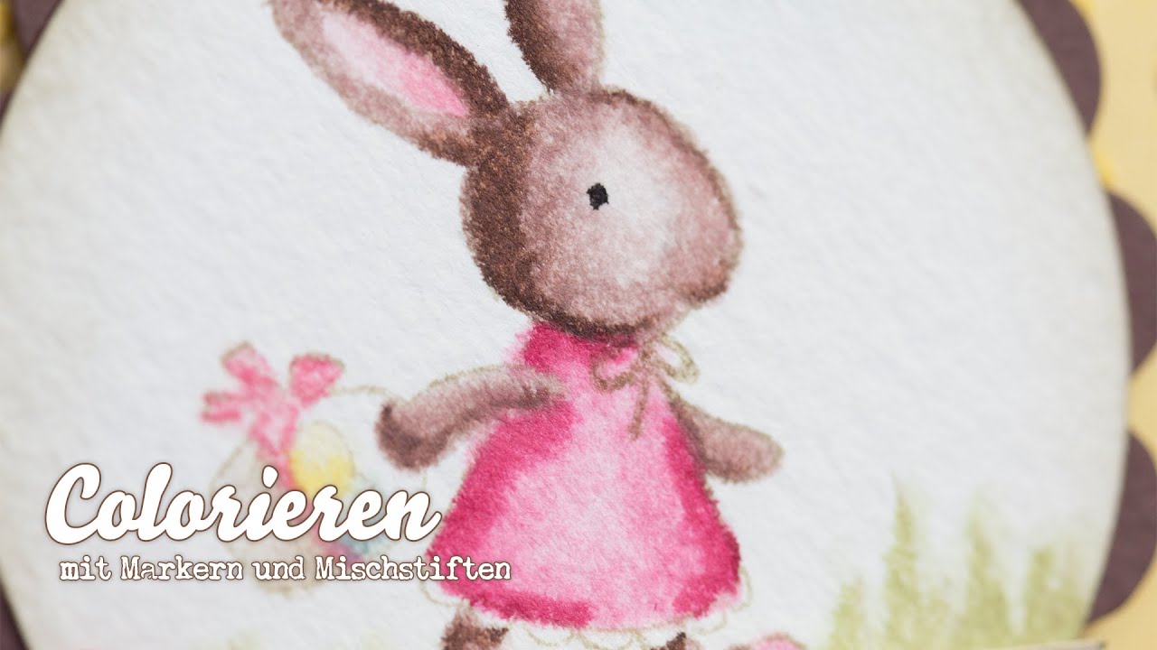 TECHNIK - Kolorieren mit den Stampin' Up! Write Markern