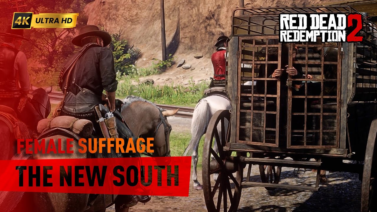 Female Suffrage | The New South | Red Dead Redemption 2 | 4K UHD