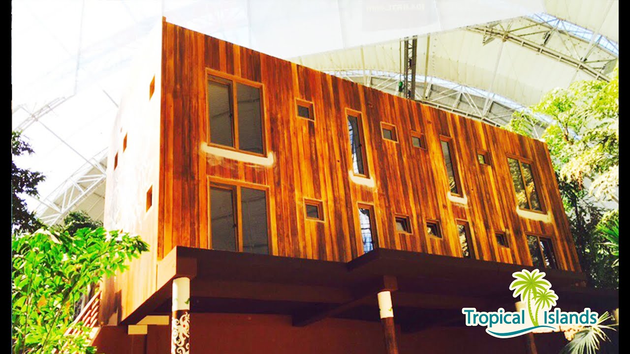 Tropical Islands - Behind the scenes: Borneo Lodges im Neubau