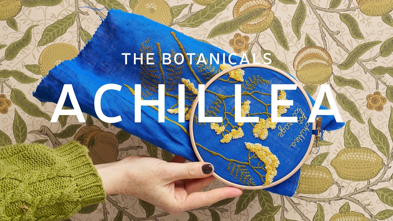 Инструкция | Набор для вышивания «Ахиллея» | The Botanicals