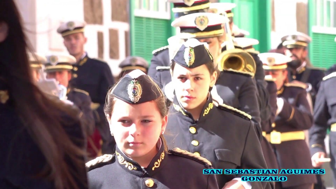PROCESION MISA Y FERIA DE GANADO POR SAN SEBASTIAN EN AGUIMES 20 01 2019 GONZALO