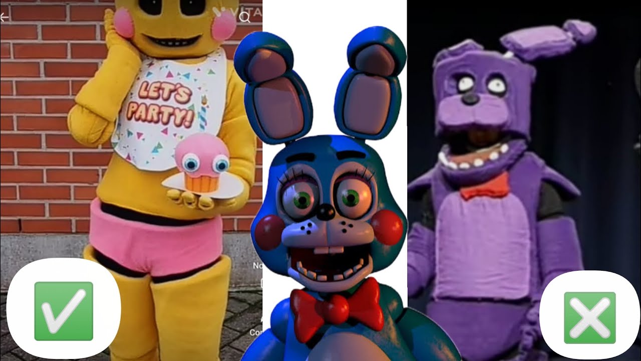 Los peores cosplay de five nights at freddy's 