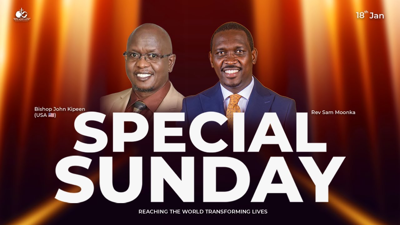 ENGLISH SERVICE ||  SPECIAL SUNDAY || BISHOP JOHN KIPEEN