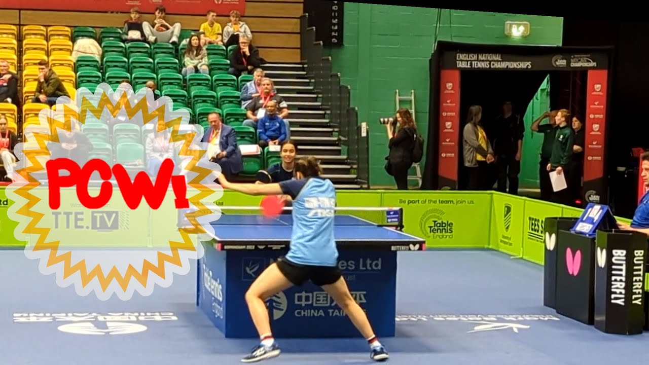 Tin-Tin HO vs Mia LAKHANI | Round of 16 | Table Tennis England's Senior National Championships 2023