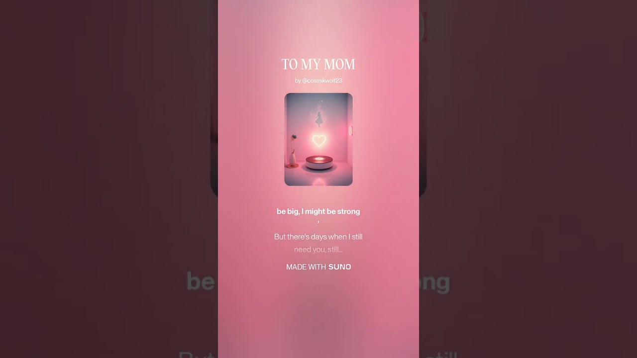 To My Mom (Happy Birthday)