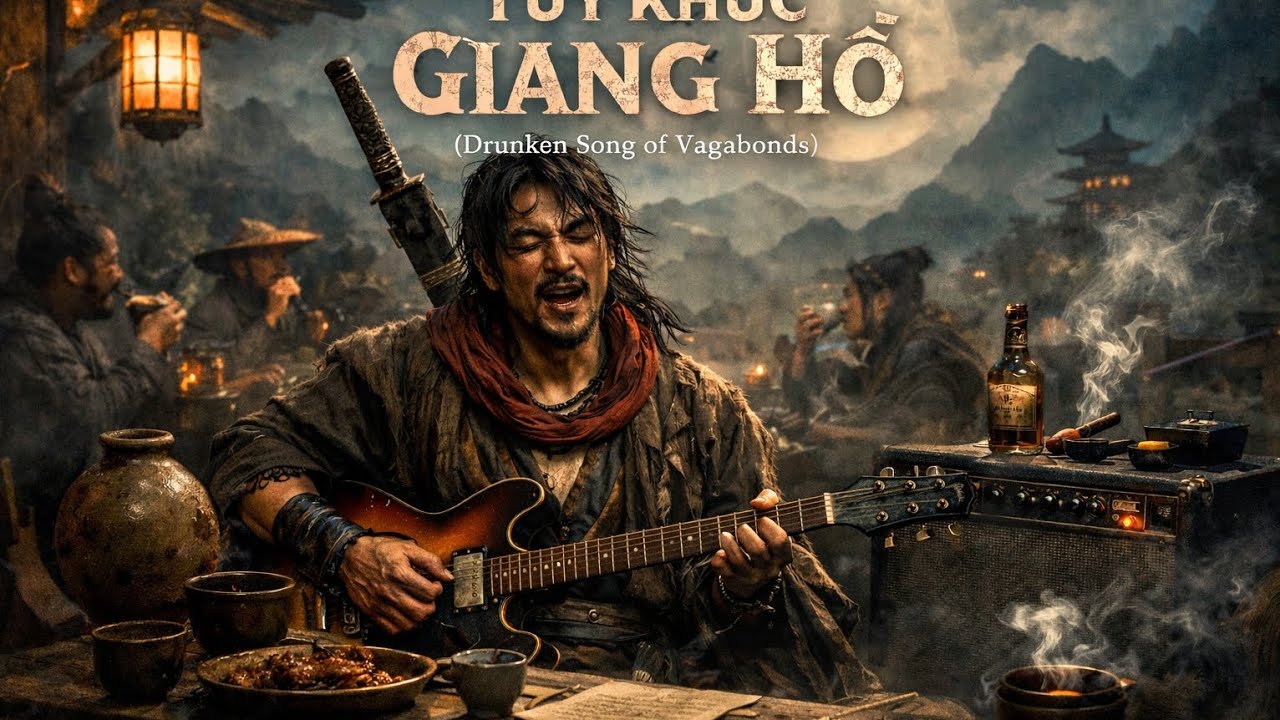 TÚY KHÚC GIANG HỒ #TuyKhucGiangHo#CoPhongRock#BluesRockFantasy