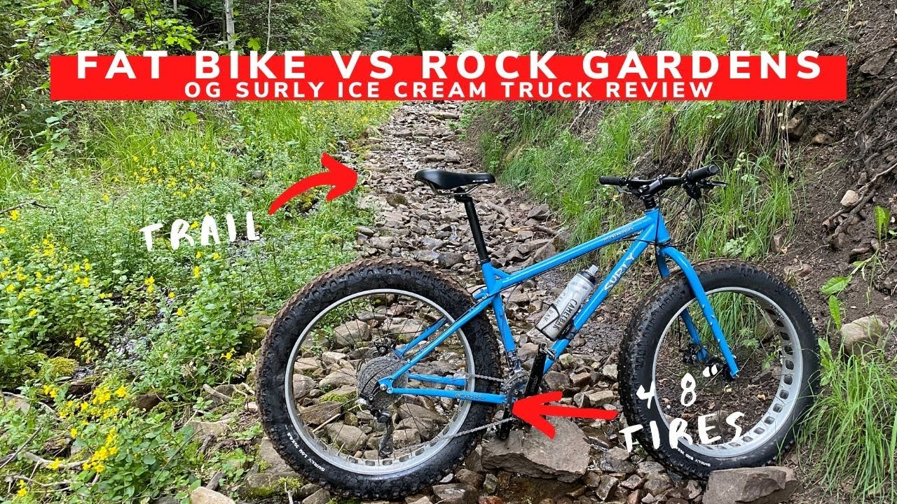 Surly Ice Cream Truck First Ride Review | Fat Bike vs Rock Gardens