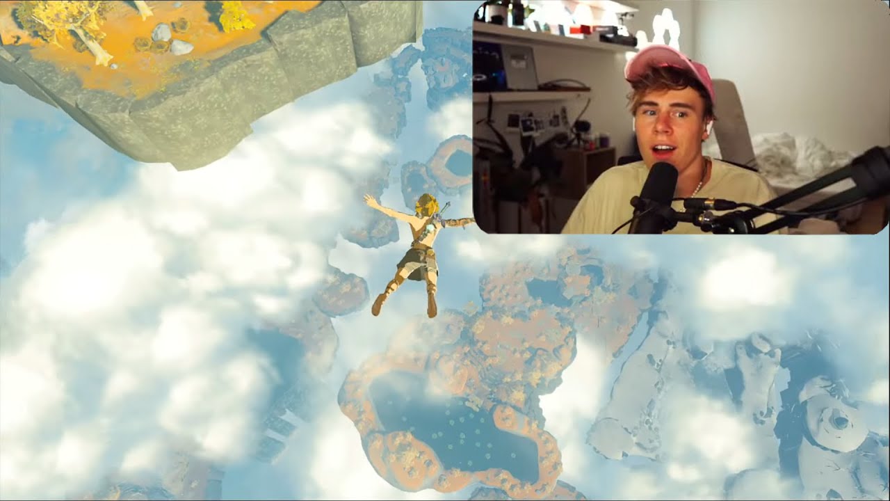 Blau's Reaction to The Zelda Tears Of Kingdom Intro