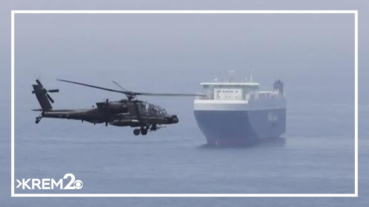 U.S. and Iran exchange fire in the Strait of Hormuz