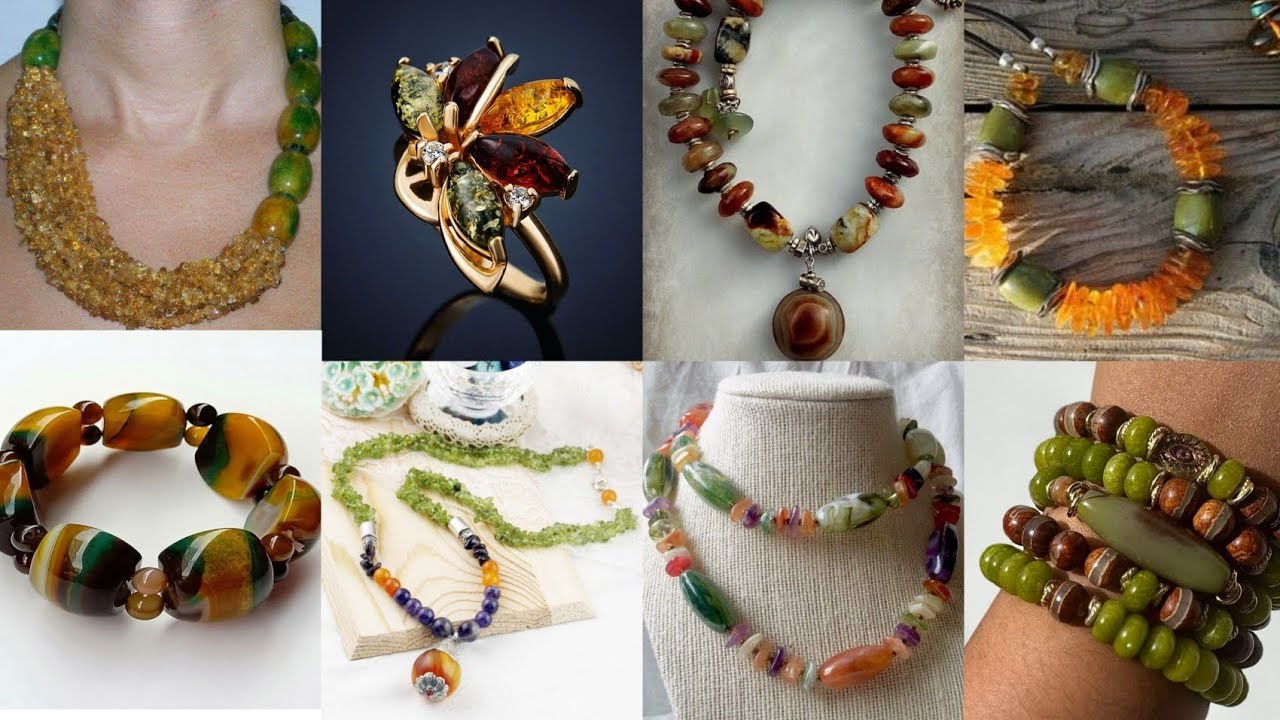 Amber Meets Jade🤩 The Beauty of Timeless Balance in Jewelry