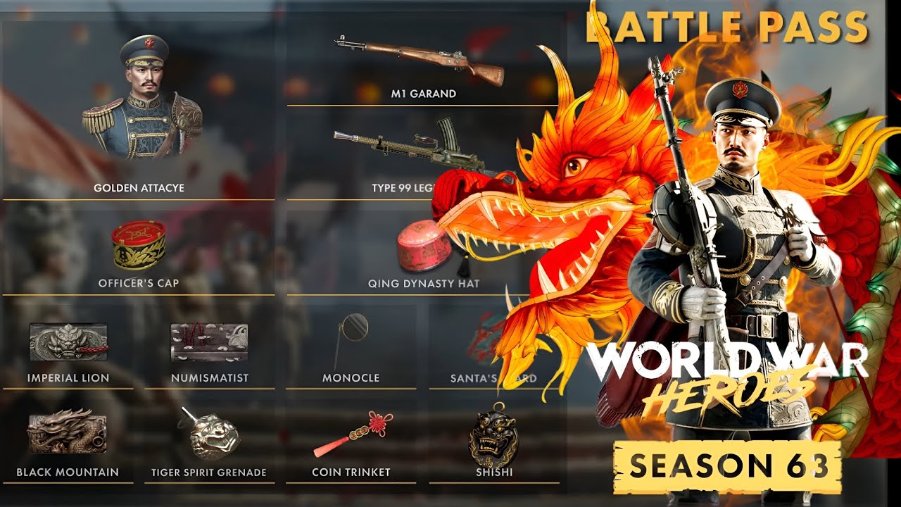 SELO DA CHAMA 🔥✴️🏮| Temporada 63 World War Heroes 