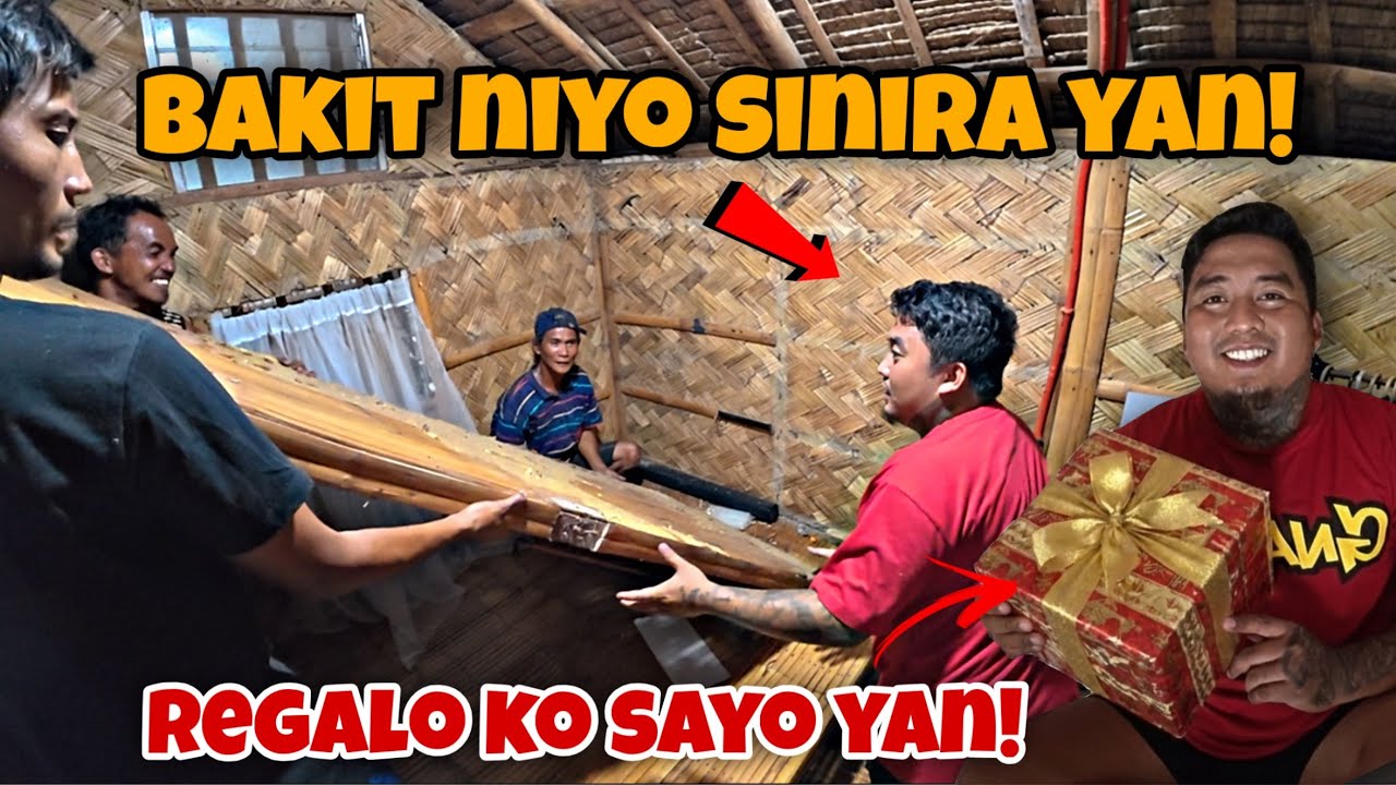 GULAT SIYA E! I WINASAK NA ANG KUBO PANO YAN? I 😭 SURPRISE GIFT PARA KAY @kanutoTV  😱