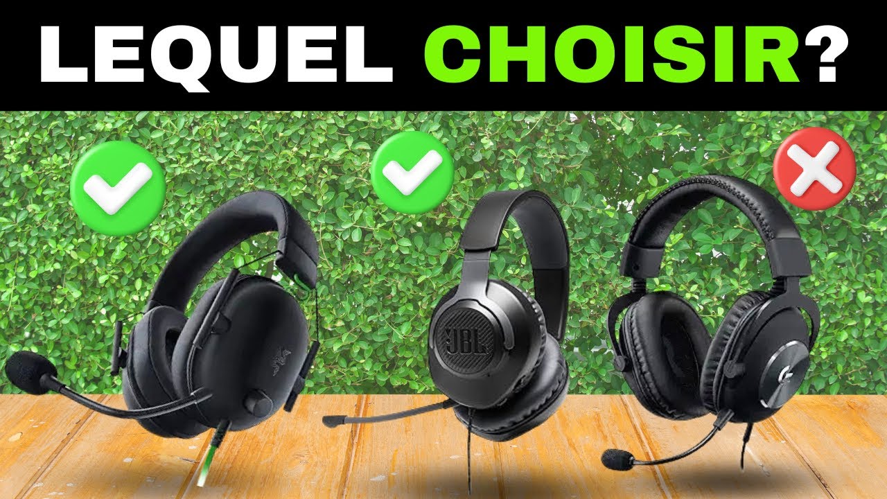 ✅ TOP 10 Meilleurs Casques Gaming [2026] 🎧 [Qualité/Prix] Sans Fil et Filaire pour PC, PS5 et Xbox