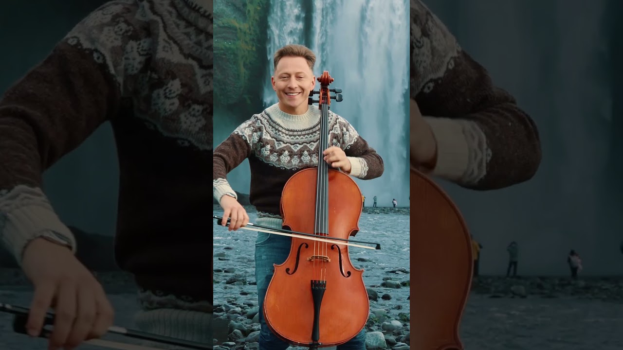 Secred Garden - Iceland#cello #music #secredgarden #classicalmusic #natur #iceland #skogafoss