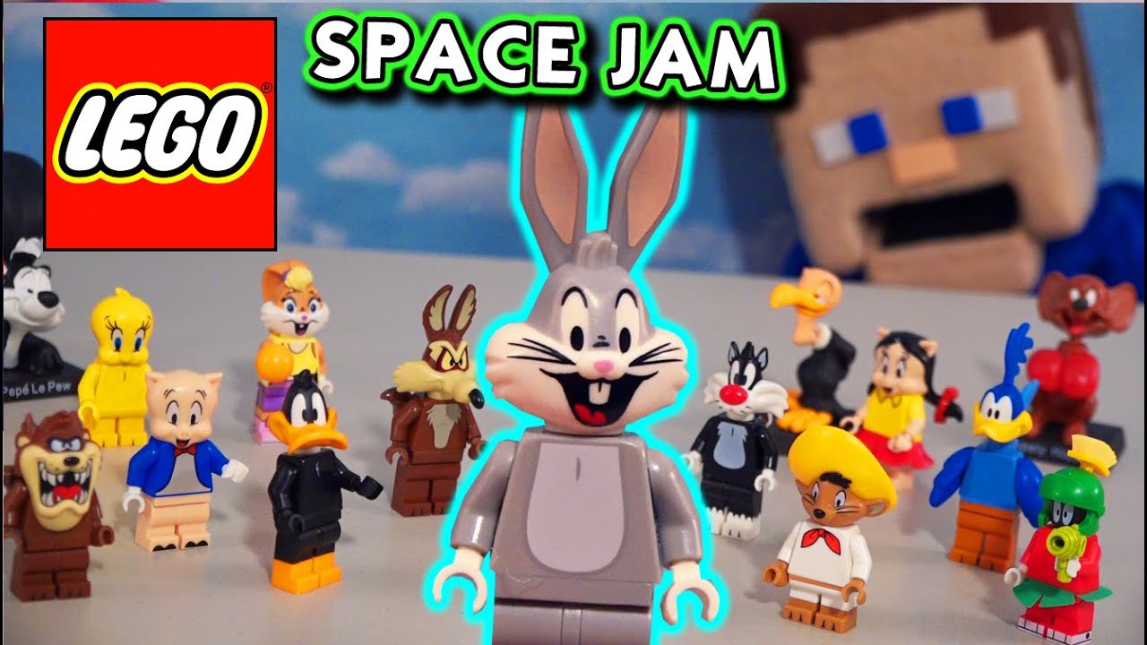 LEGO SPACE JAM Looney Tunes Bugs Bunny Complete Set of Blind Bag Mini Figures 2021