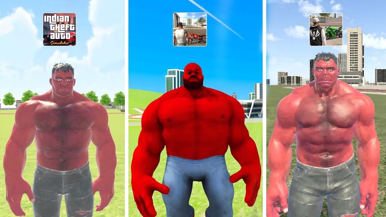 Red Hulk In All Mobile Games 🤩| Which Red Hulk Is Best