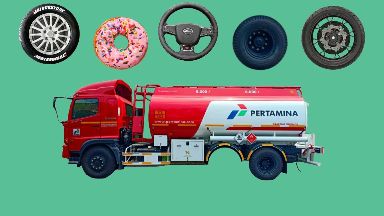 MENEBAK GAMBAR DENGAN BENAR!! TEBAK GAMBAR BAN MOBIL TRUK PERTAMINA DENGAN BENAR‼️