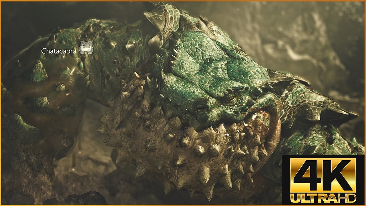 Monster Hunter Wilds | Chatacabra Intro / Ecology Cutscene [4K/60fps]