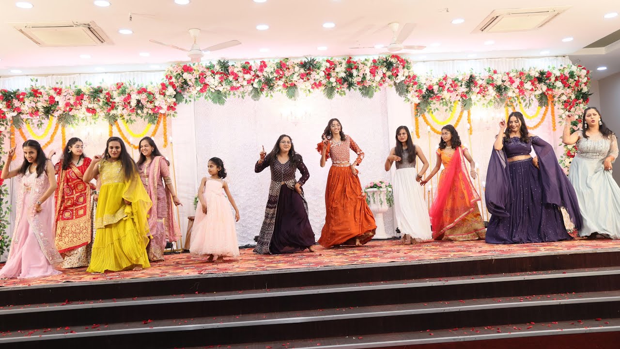 Bride's Sisters Wedding Dance | Matching Navra, Maahi Ve, Drama Queen & More! | Sangeet Special