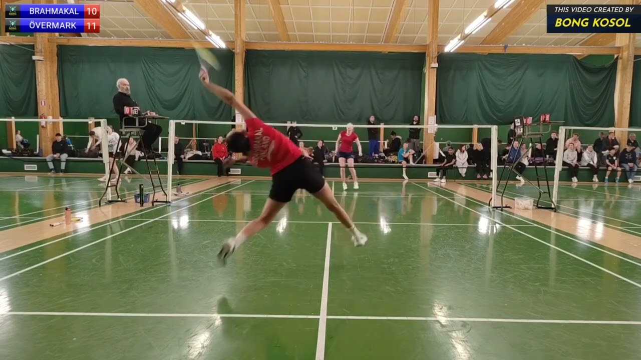 Badminton Women's Singles FINAL | Brahmakal vs. Övermark