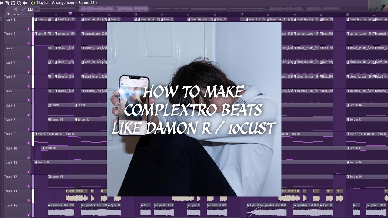 HOW TO MAKE DANCE BEATS LIKE DAMON R X 10CUST X 2HOLLIS (FL STUDIO & SERUM)