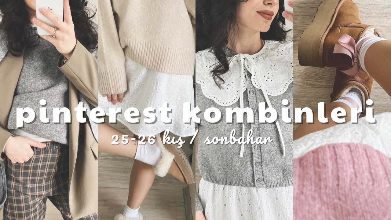 pinterest kombinleri 🎀✨ | dantel, süet, ugg, balaklava kombinleri 🦢 | 2025 kış kombinleri 🪡🧸