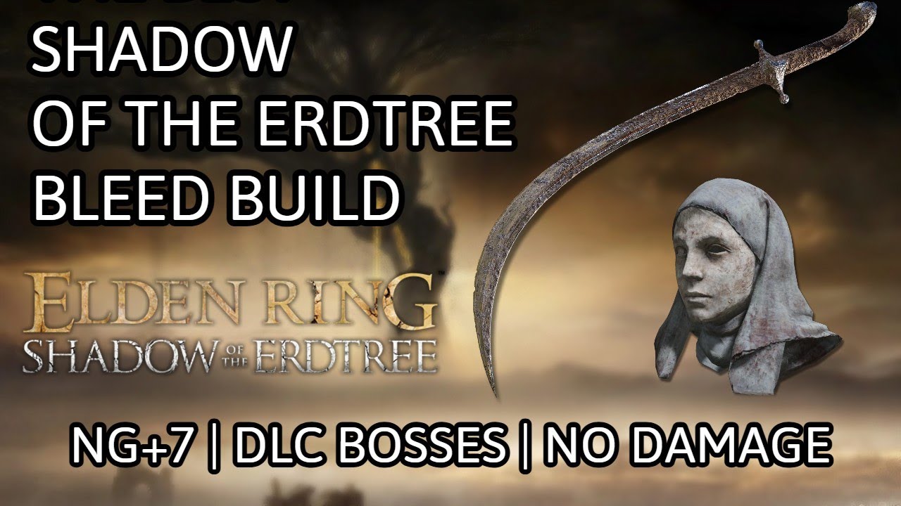 Elden Ring DLC - Bandit Curved Sword Build (NG+7, No Damage)