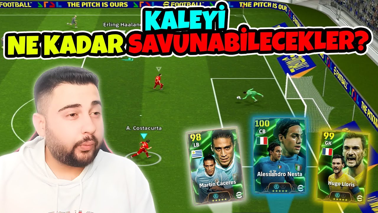 105 NESTA & LLORIS ve CACERES'i DENEDİM! DEFANS İÇİN ALINMAYA DEĞERLER Mİ? 🤔 eFootball Mobile 2025