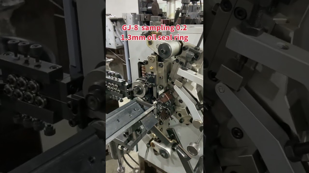 oil seal spring and garter spring making machine