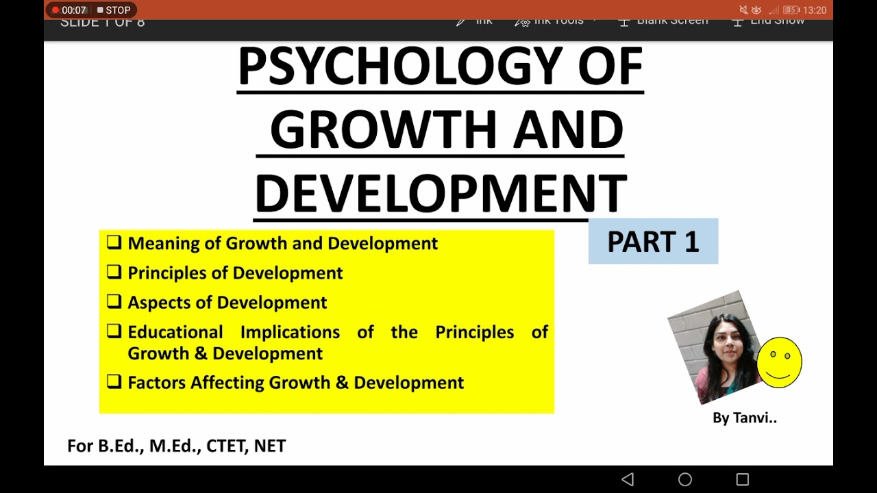 GROWTH AND DEVELOPMENT meaning, principal, educational implications, factors affecting | B.Ed | M.Ed