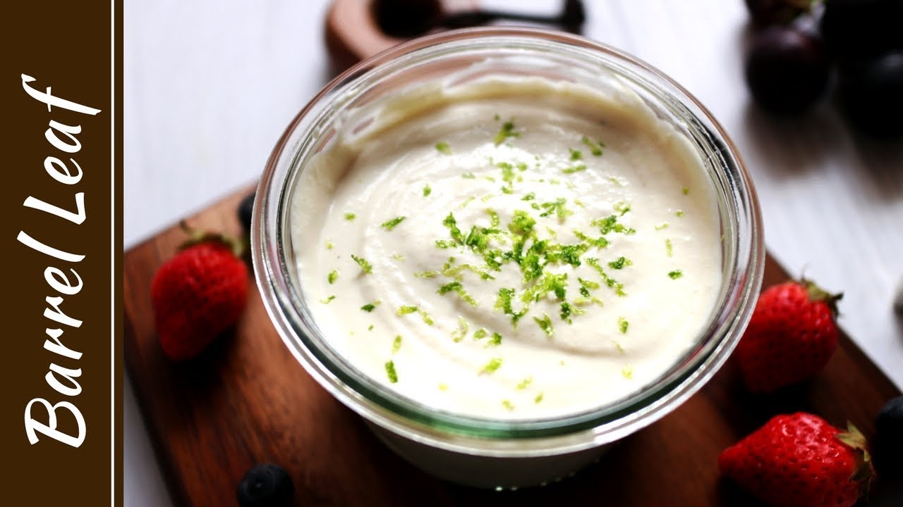 全素腰果奶油乳酪糖霜+秘密食材 Vegan Cashew Cream Cheese Frosting with A Secret Ingredient