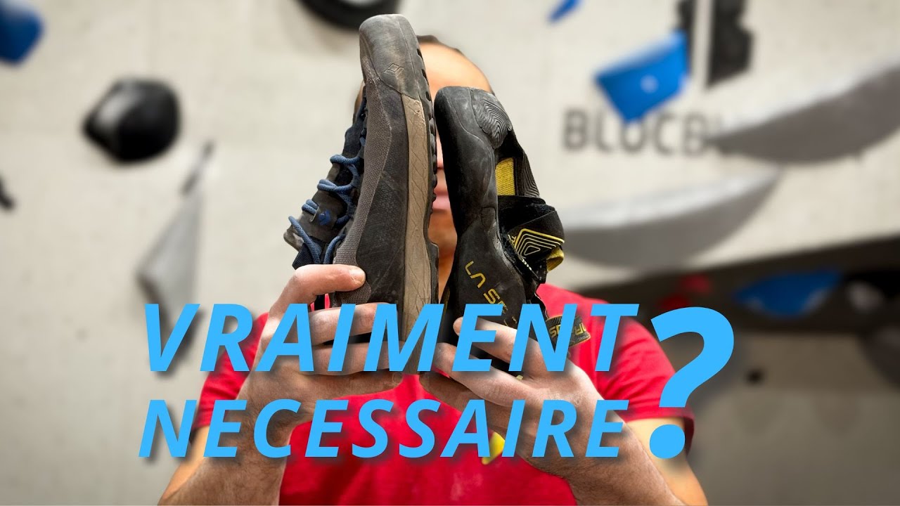 Chaussons d'escalade : choix pas si évident