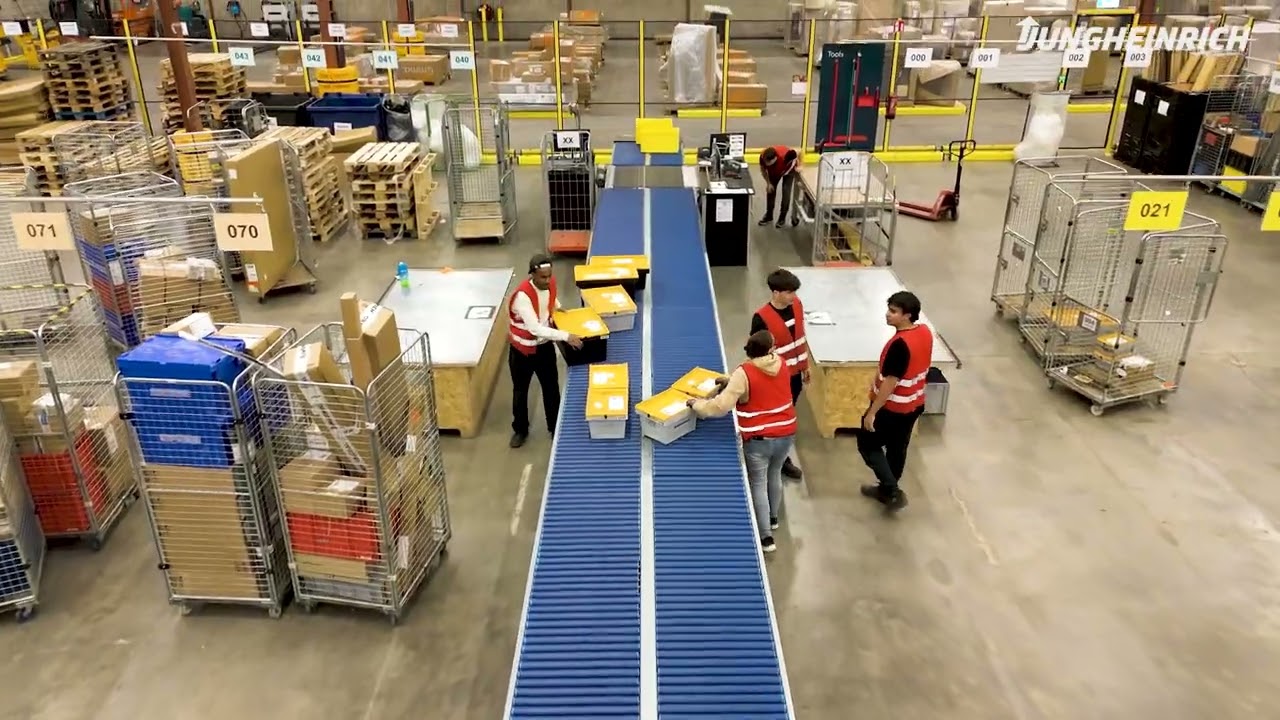 Samenwerking tussen SLS Transport en Jungheinrich - Nachtlevering van onderdelen