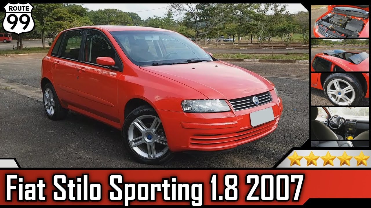 Fiat Stilo Sporting 2007 com Sky Window funcionando? Só aqui no Canal Route 99
