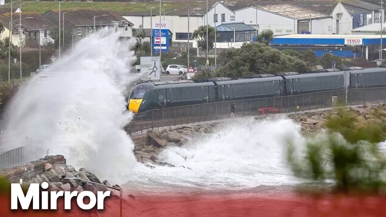 Storm Darragh issues rare red alert weather warning
