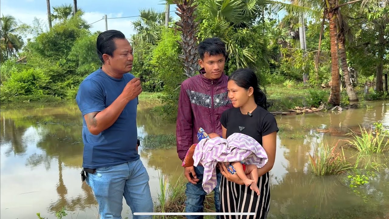ក្មួយស្រីសួនសប្បាយចិត្តបានសប្បុរសជនជួយ By Pou Vot 