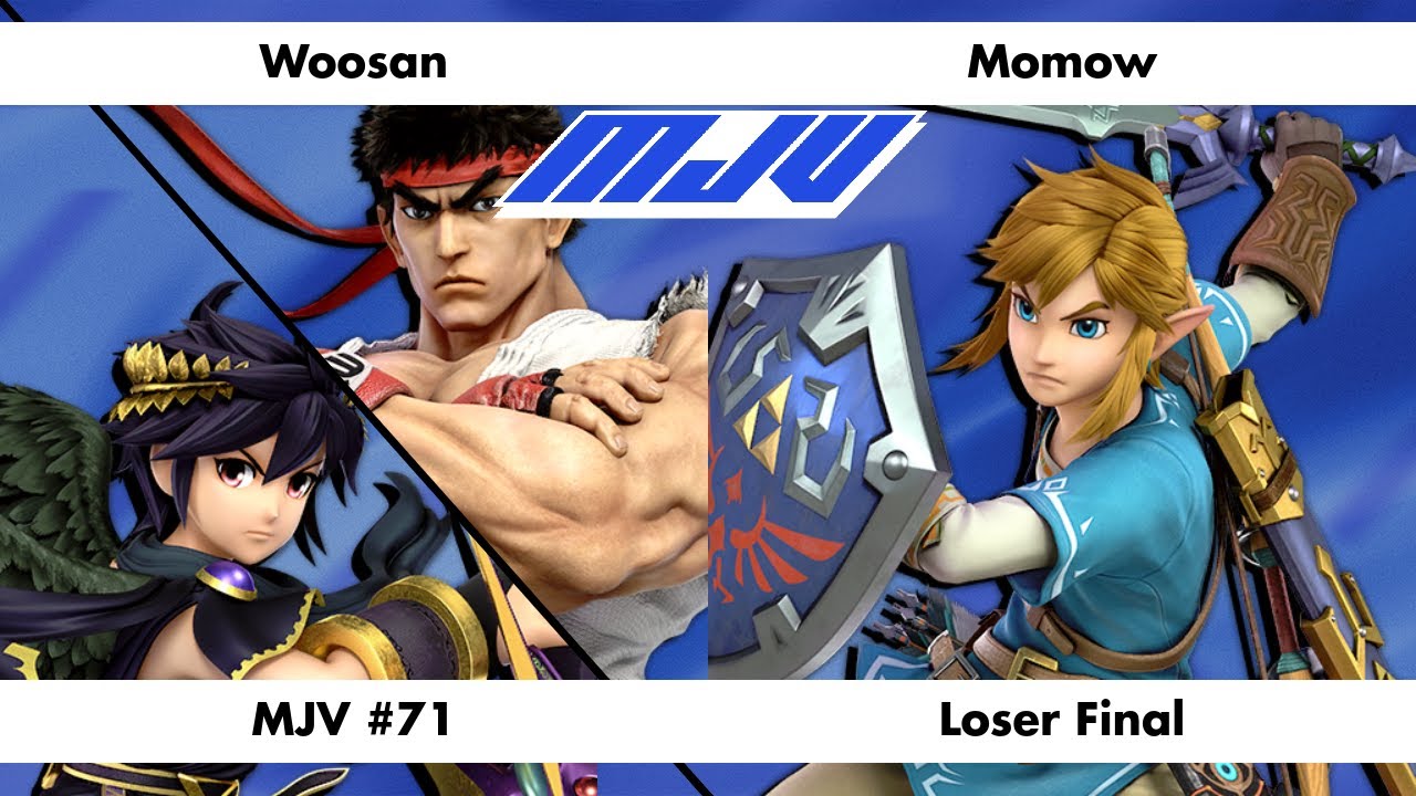 MJV #71 - Woosan (Ryu, Dark Pit) Vs. Momow (Link) - Loser Final
