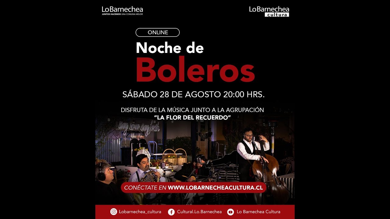 Noche de Boleros con "La Flor del Recuerdo"