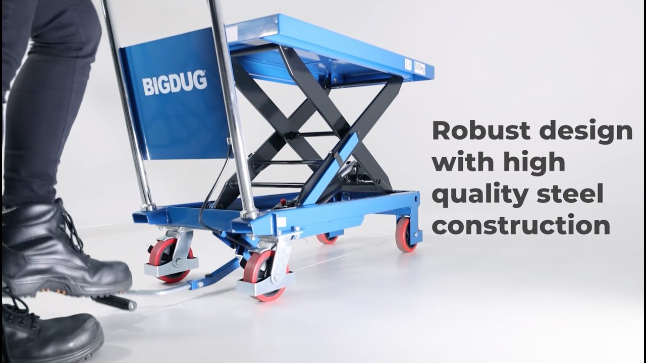 BiGDUG - Scissor Lift Tables - A useful guide