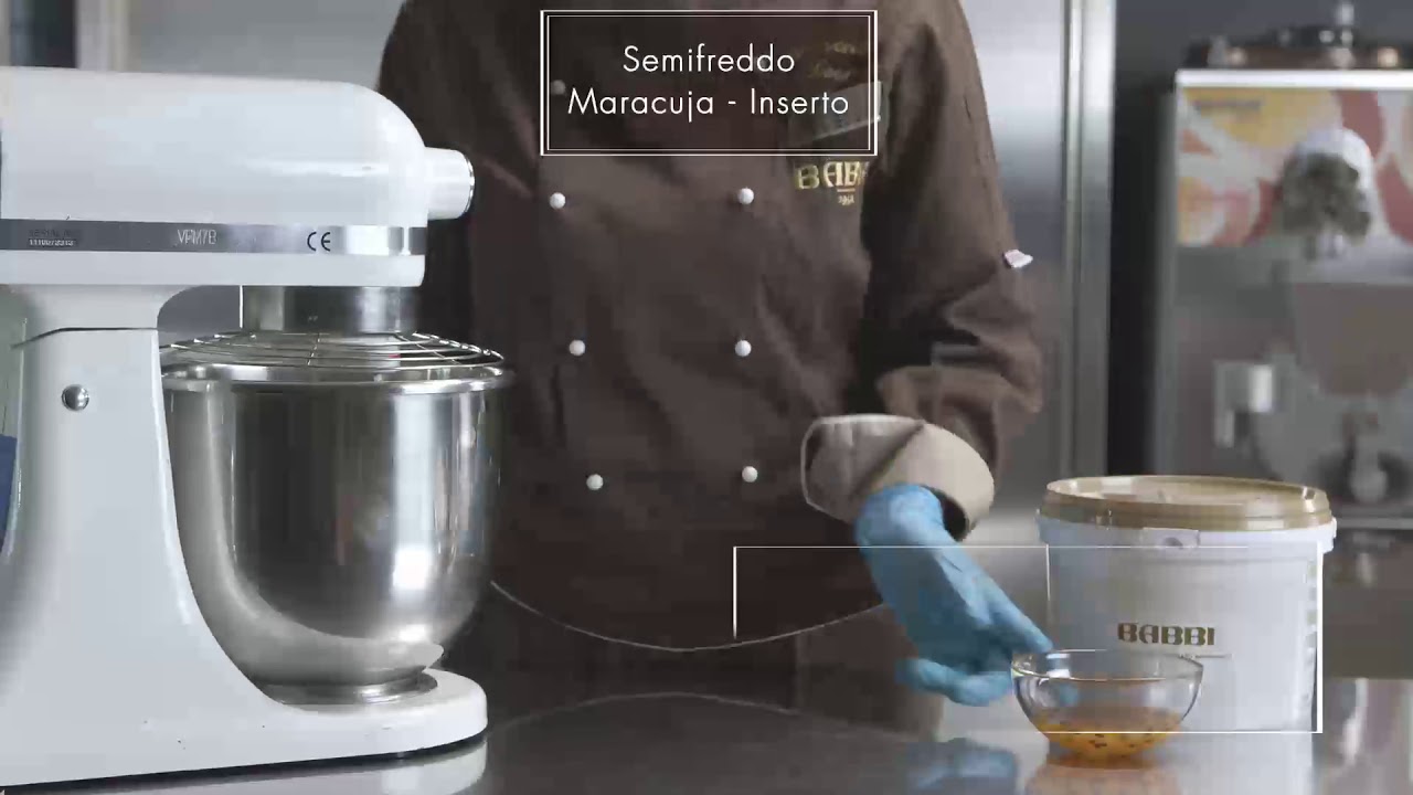 Video Tutorial - Semifreddo Babbi Cocco e Maracuja al Riso