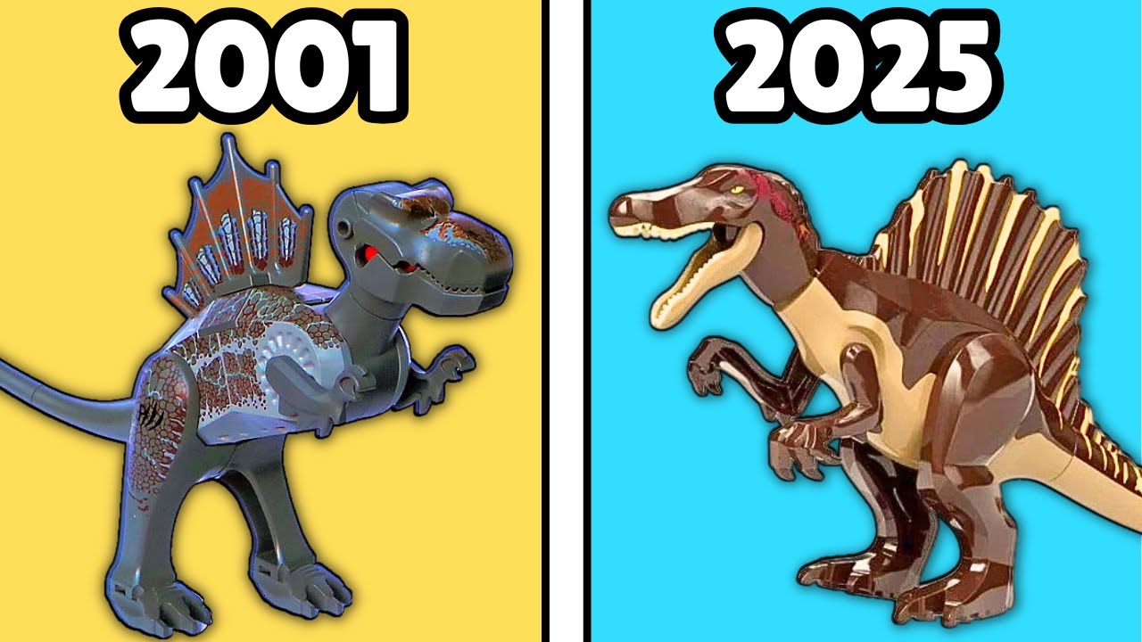 30 Years of LEGO Dinosaurs...