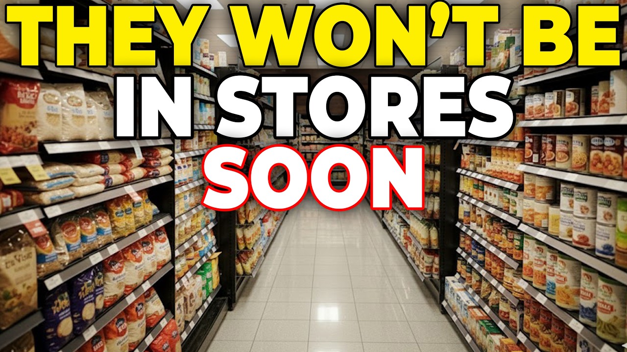 These 12 Food Items That Will Disappear From Grocery Stores In The Months Ahead