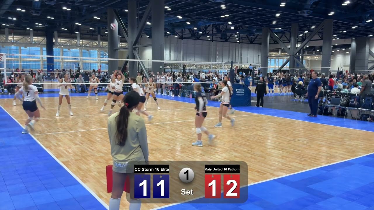 CC Storm 16 Elite vs Katy United 16 Fathom 3.8.26 set 1 of 2